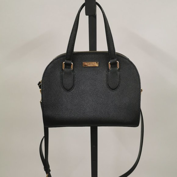 kate spade Handbags - Kate Spade Laurel Way Mini Reily Black Leather